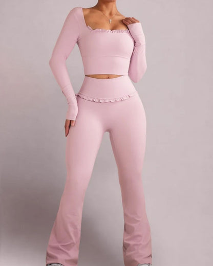 Curvvvy™ Ballet Ruffled Shaping Sports Top