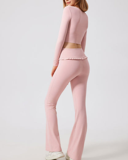 Curvvvy™ Ballet Ruffled Shaping Sports Top