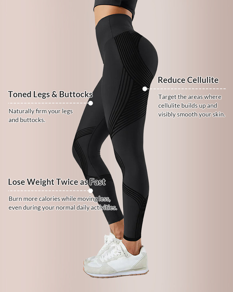 Curvvvy™ Seamless Contour Scrunch Butt Yoga Leggings