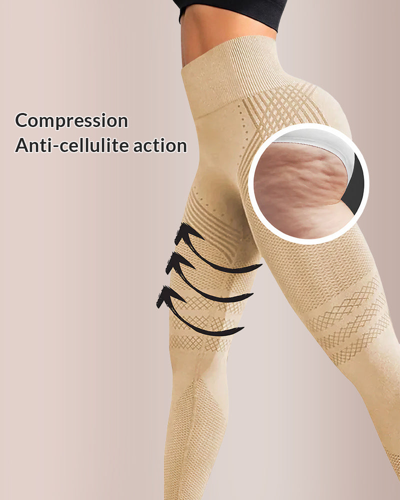 Curvvvy™ Seamless Contour Scrunch Butt Yoga Leggings