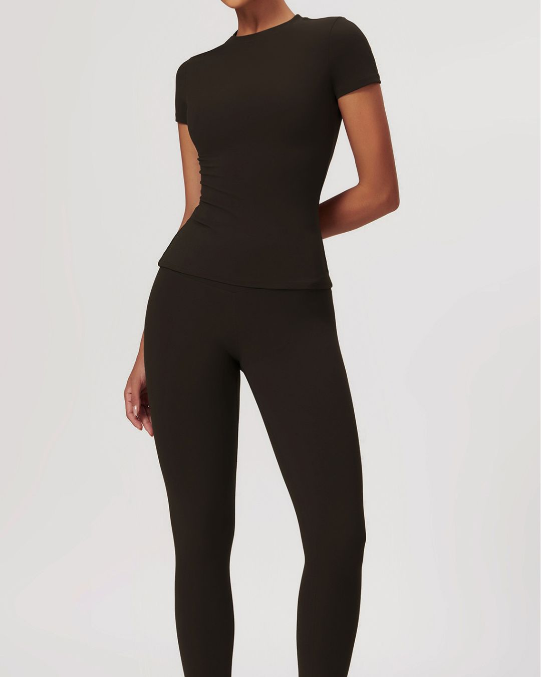 Curvvvy™ Quick-Dry Yoga Running Short Sleeve Top