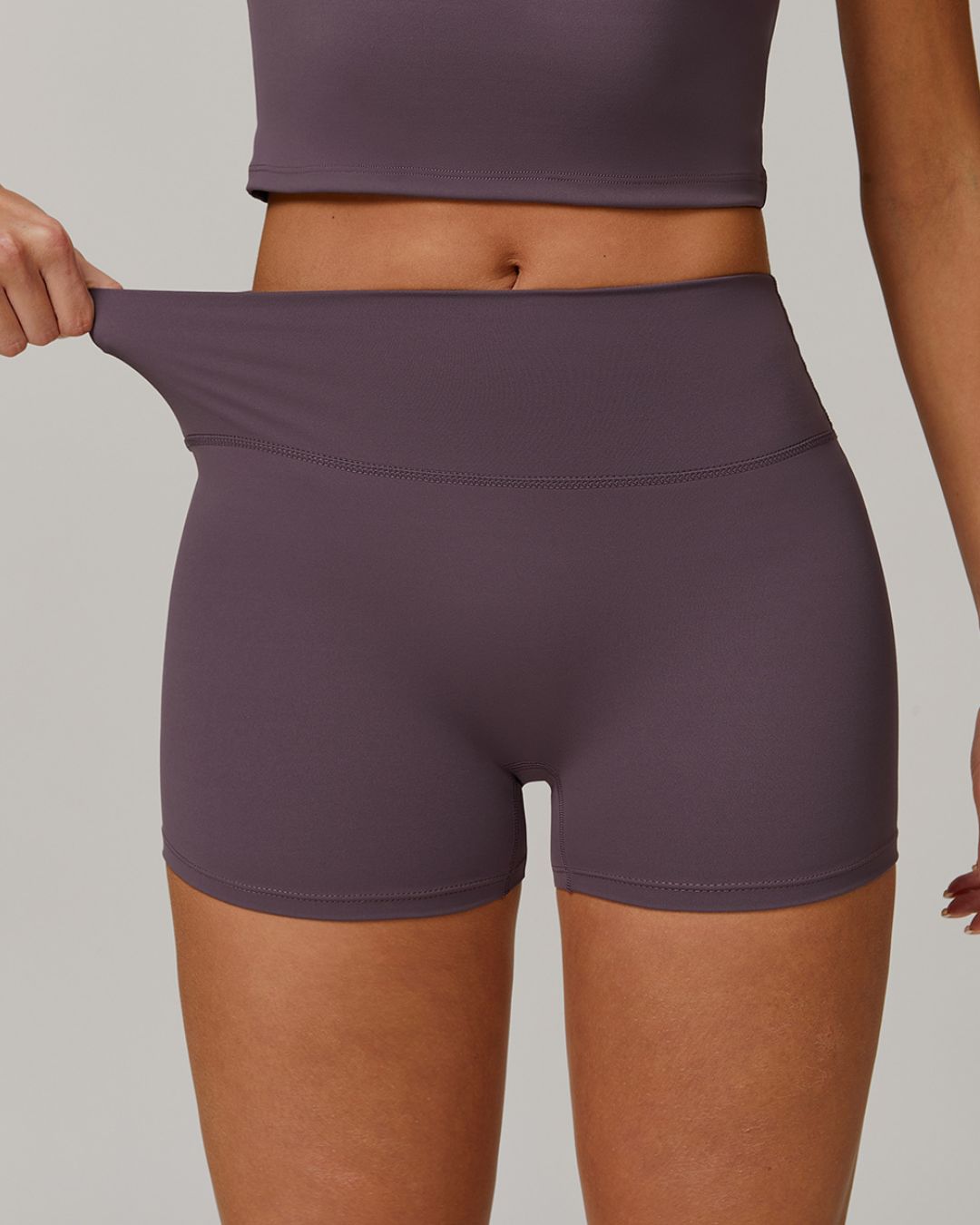 Curvvvy™ Sculpting High-Waisted Workout Shorts