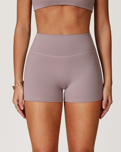 Curvvvy™ Sculpting High-Waisted Workout Shorts