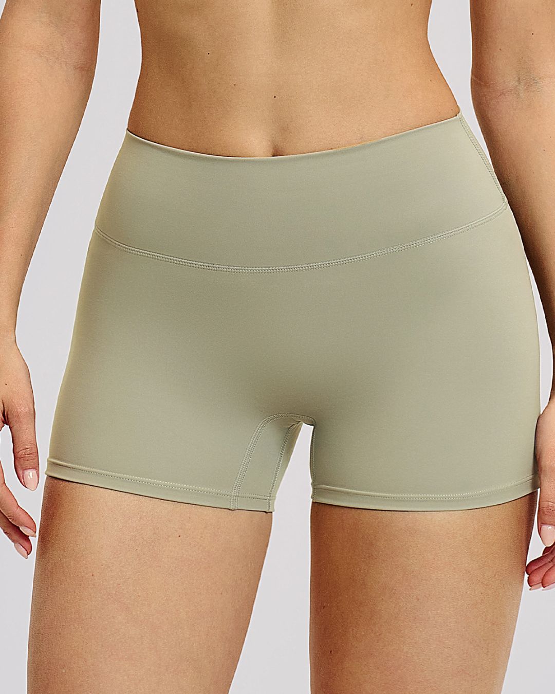 Curvvvy™ Sculpting High-Waisted Workout Shorts