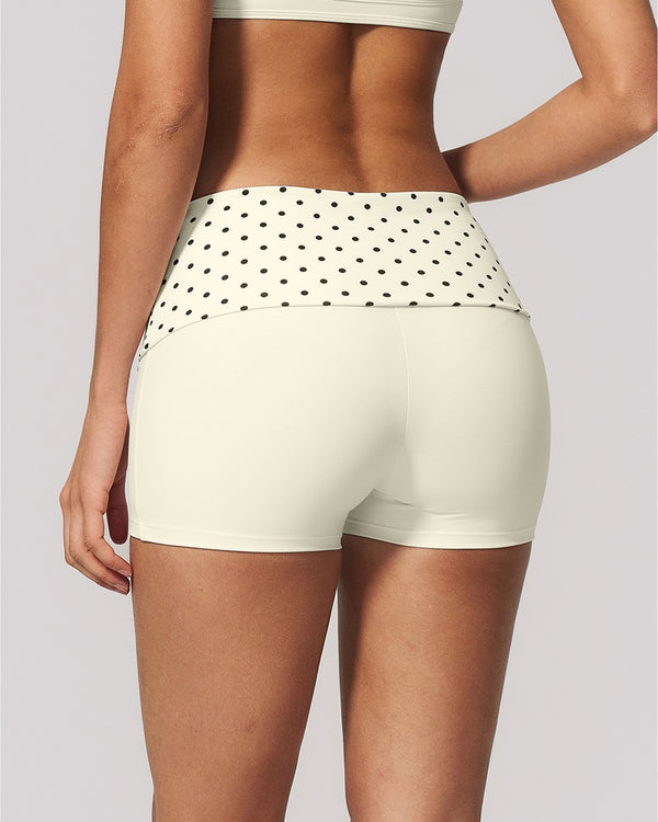 Curvvvy™ Contrast Panel Sculpting Workout Shorts