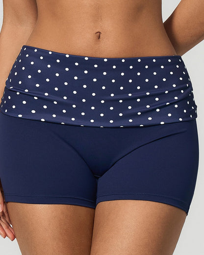 Curvvvy™ Contrast Panel Sculpting Workout Shorts