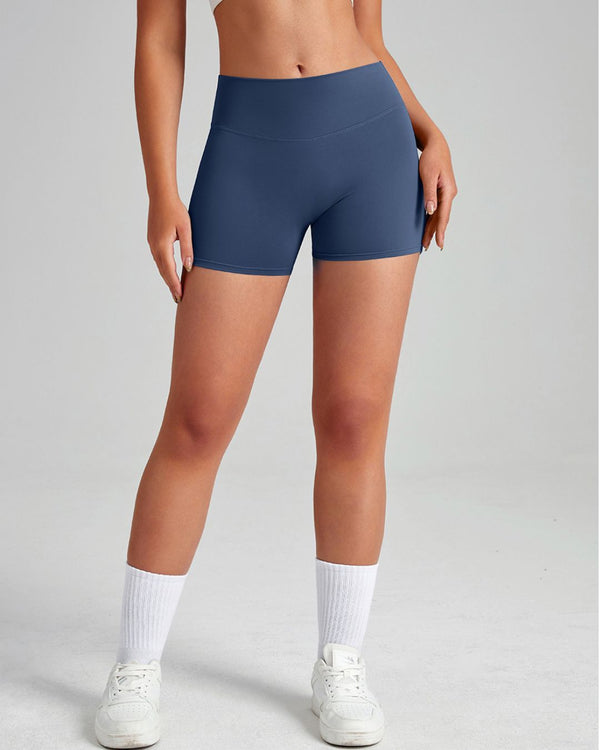 Curvvvy™ Cargo Pocket Scrunch High-Waisted Yoga Shorts