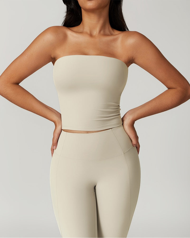 Curvvvy™ Strapless Quick-Dry High Support Sports Bandeau