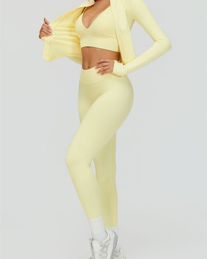 Curvvvy™ Seamless V-Waist Butt-Lifting Yoga Leggings