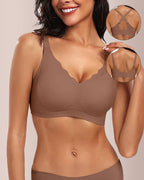 Curvvvy® Petal Edge Comfort Bra