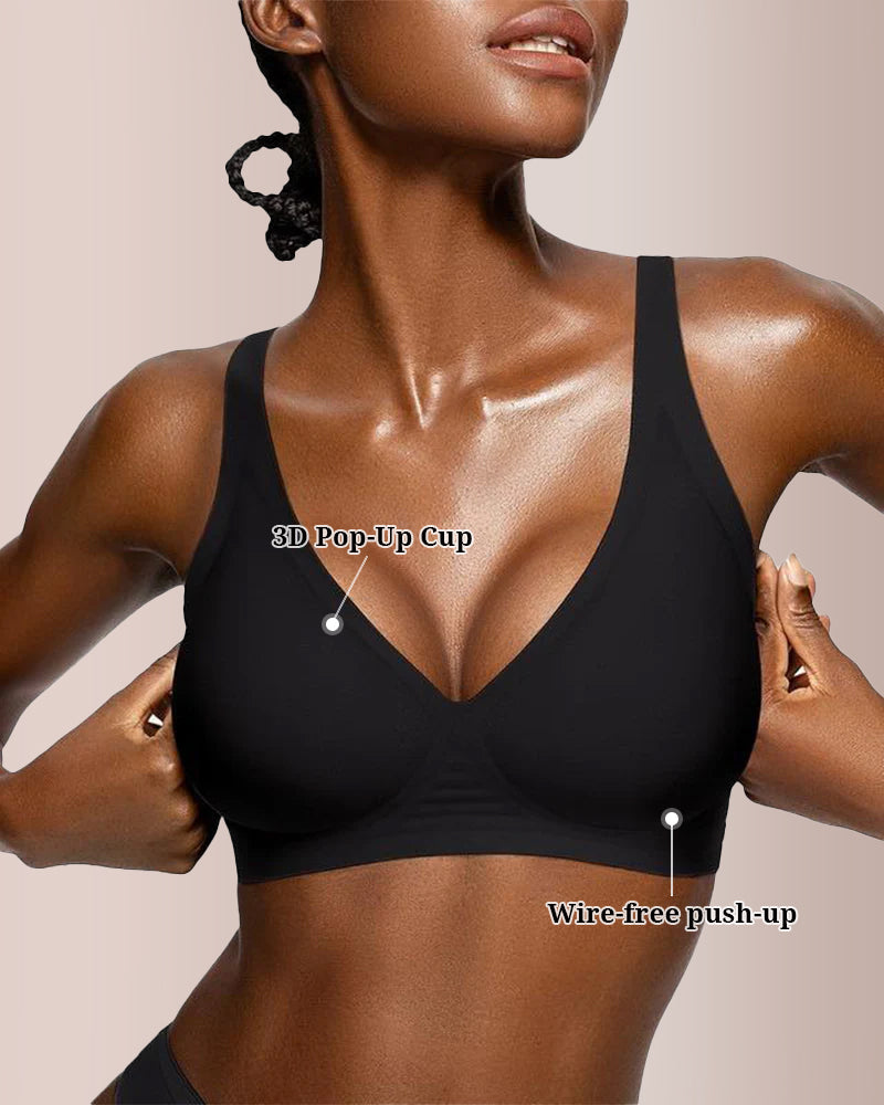 Curvvvy® Deep V Lift Seamless Bra