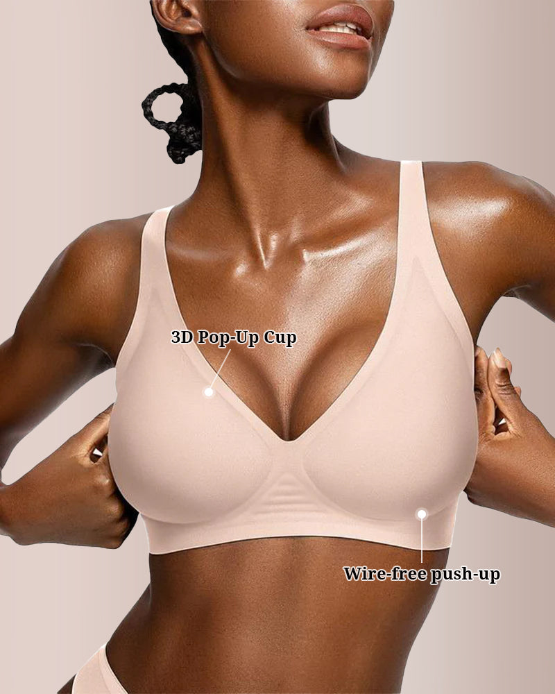 Curvvvy® Deep V Lift Seamless Bra