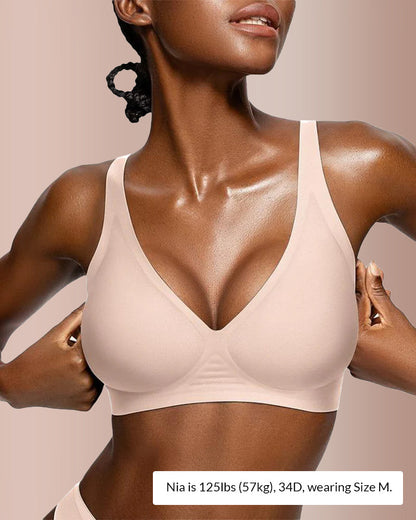 Curvvvy® Deep V Lift Seamless Jelly Bra curvvvy