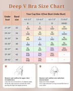 Curvvvy® Deep V Lift Seamless Bra