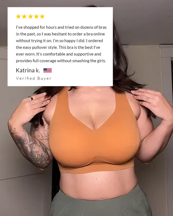 Curvvvy® Lifting Wire-Free Antibacterial Jelly Bra curvvvy