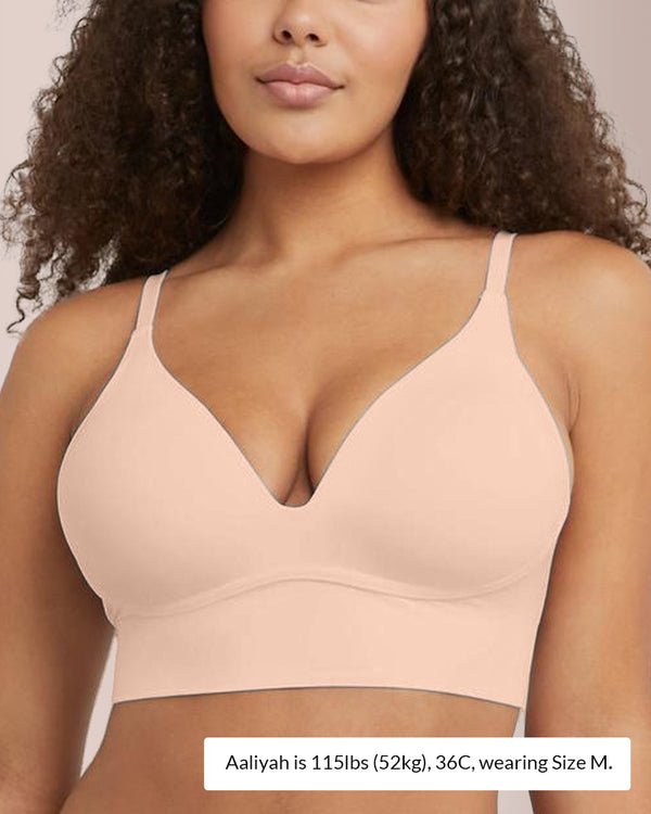 Curvvvy™ Deep V Wireless Lift Bra