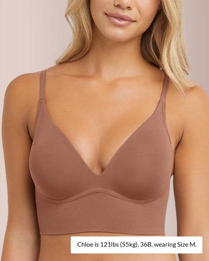 Curvvvy®  Deep V Wireless Lift Bra curvvvy