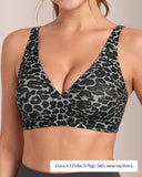 Grey Leopard Print