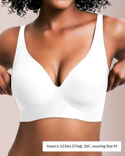 Curvvvy® Deep V Lift Seamless Wireless Jelly Bra curvvvy