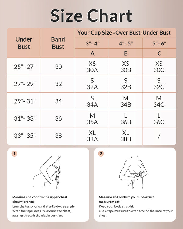 Soutien bandeau com enchimento e sem fio Curvvvy®