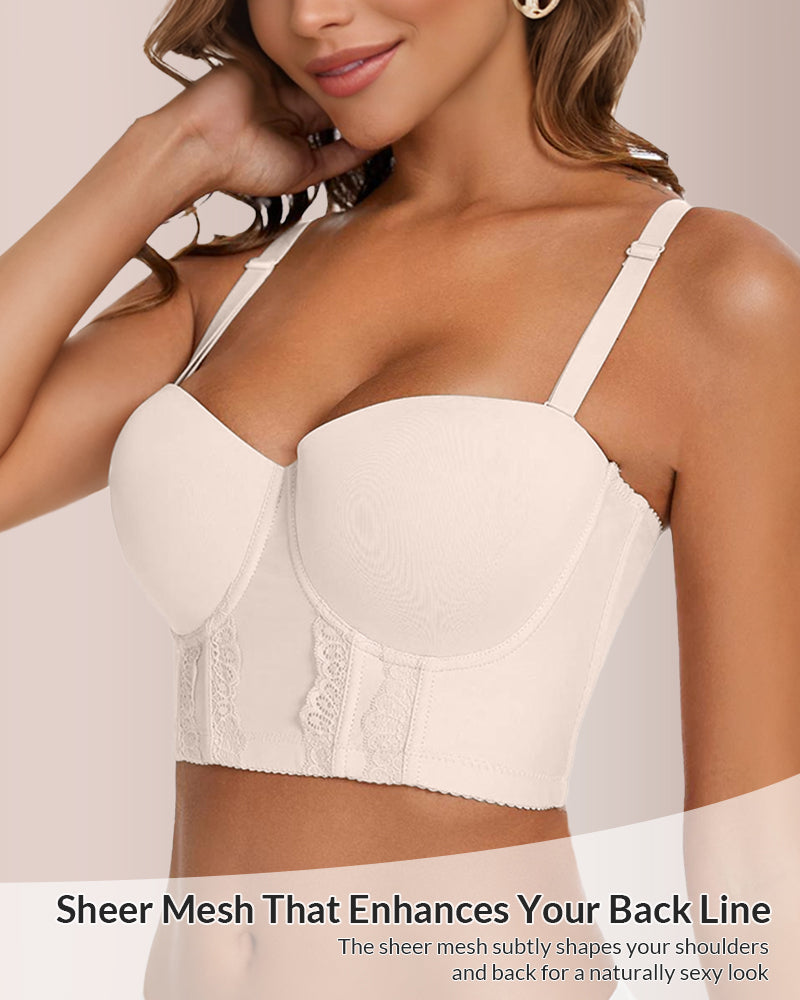Curvvvy™ Low Back Strapless Bra