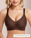 Dark Brown Leopard Print