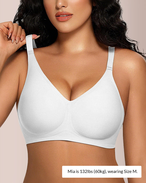 Curvvvy™ Seamless Soft Comfort Jelly Strip Wireless Bra