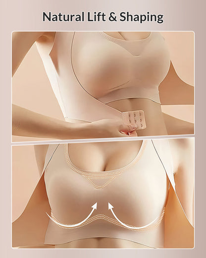 Curvvvy® Front Closure Cross-Back Wireless Posture Bra curvvvy