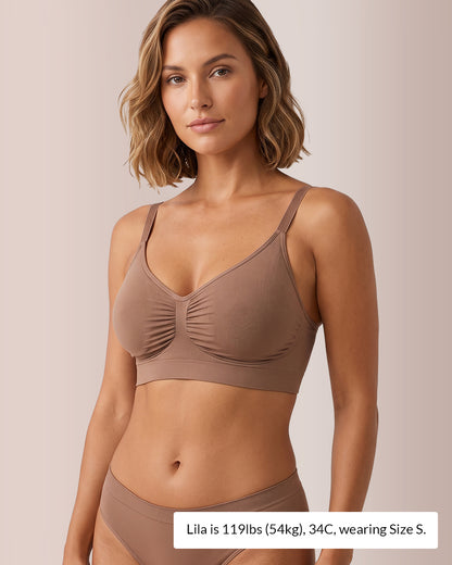 Curvvvy™ Sujetador Deportivo de Yoga sin Aros para Mujer