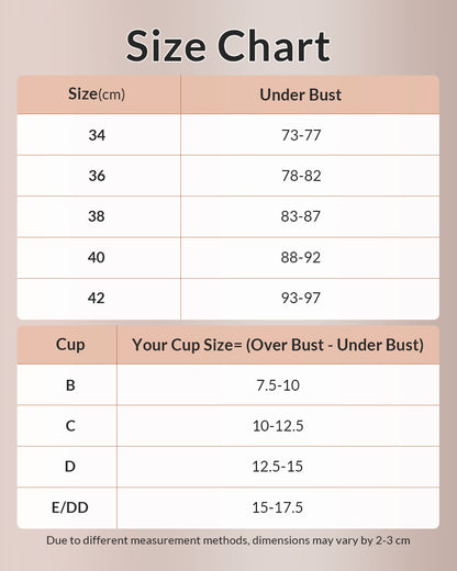 Curvvvy™ Plus Size Lightweight Seamless Push-Up Bra