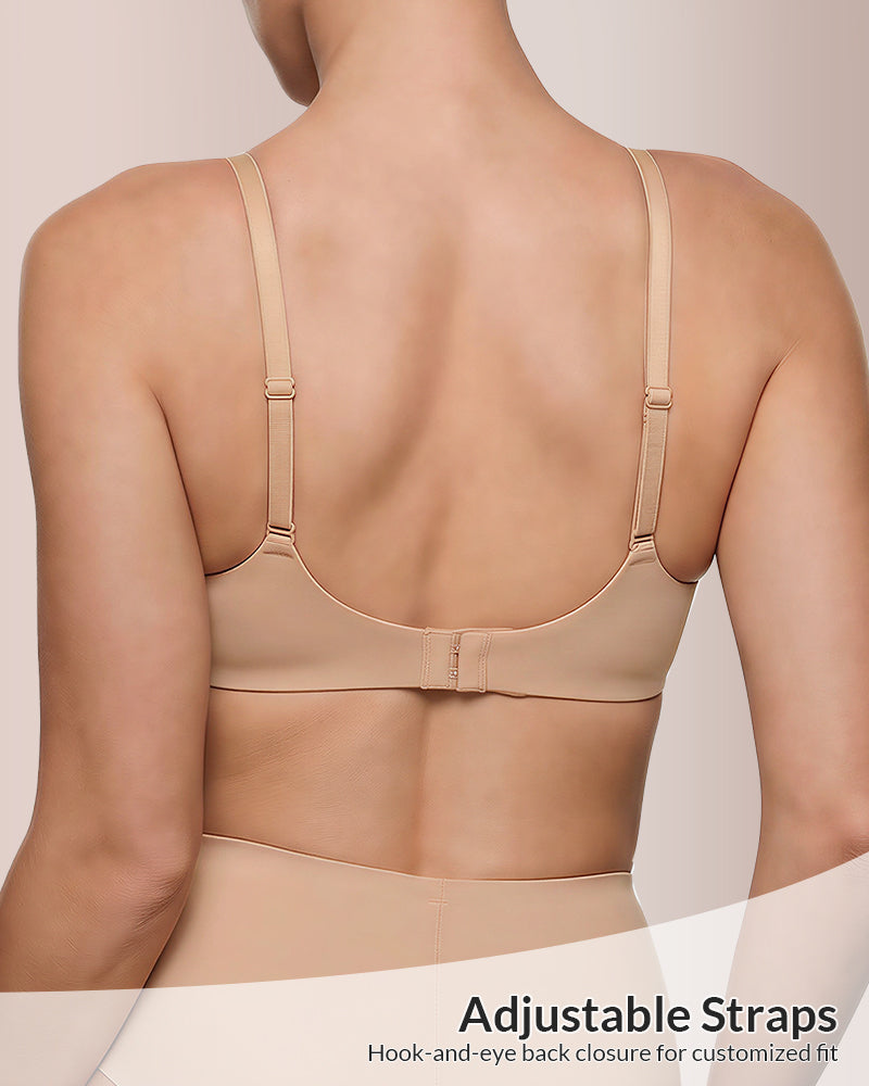 Curvvvy® Fits Everybody Buttery Soft Plunge Bra