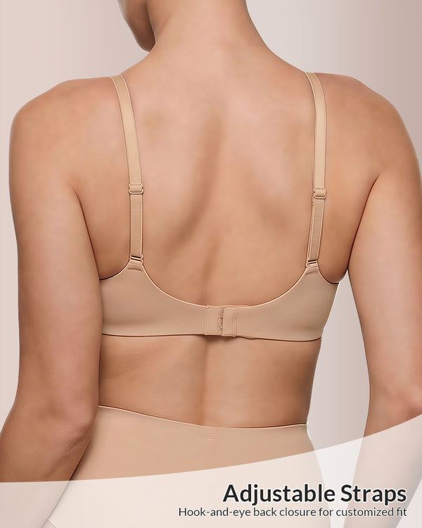 Curvvvy® Fits Everybody Buttery Soft Plunge Bra