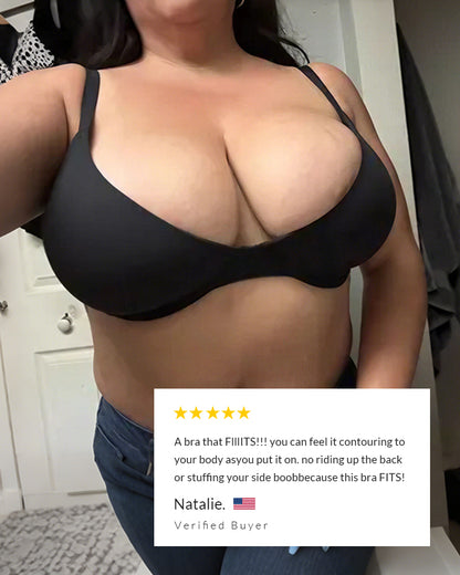 Curvvvy® Fits Everybody Buttery Soft Plunge Bra