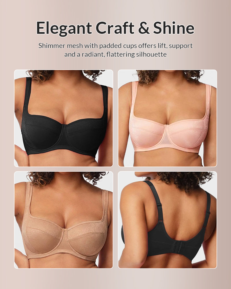 Curvvvy®  The Sculpt & Support Unlined Balconette Bra - Plus Size