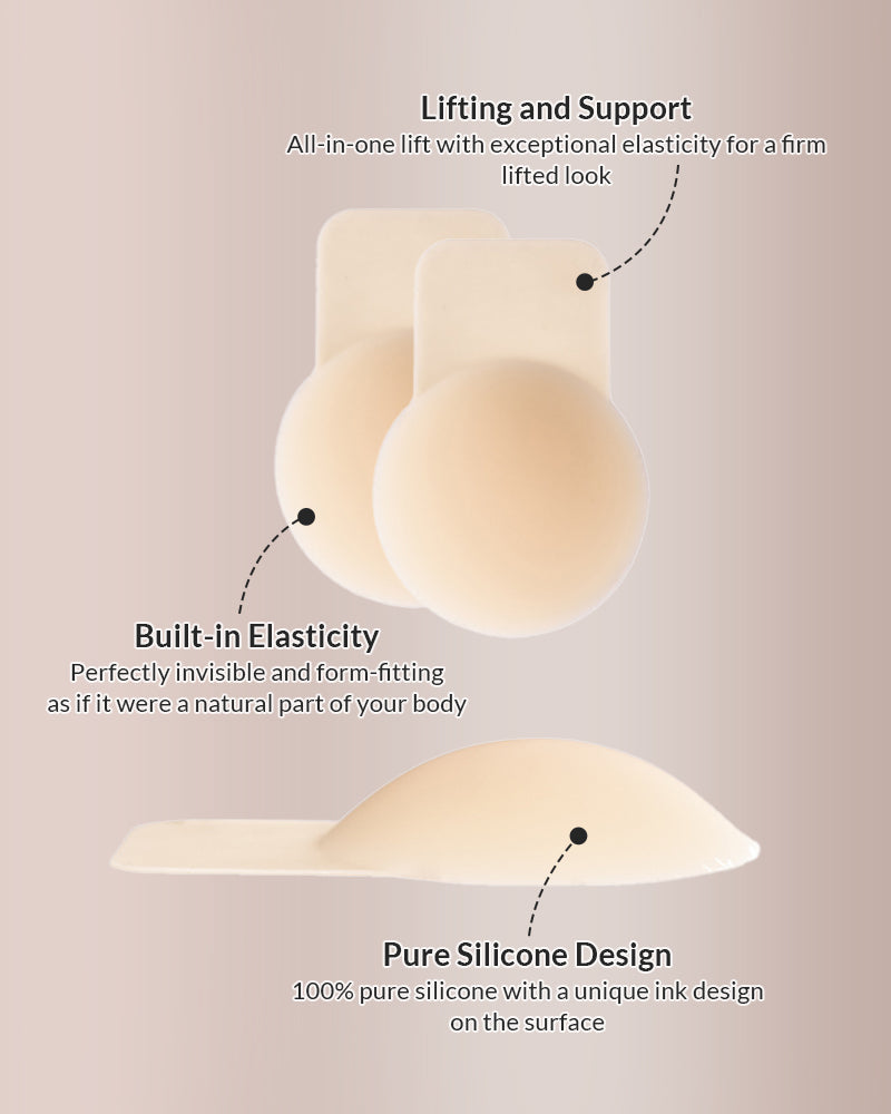 Curvvvy® Your Secret Weapon for Backless Dresses: Invisible Lift Covers