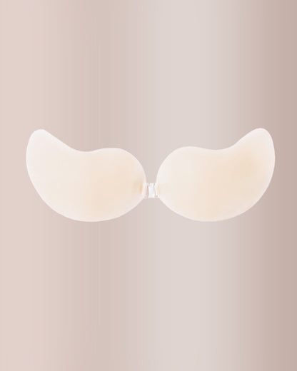 Curvvvy® Seamless Mango Cup Silicone Sticky Bra with Push-Up Clasp