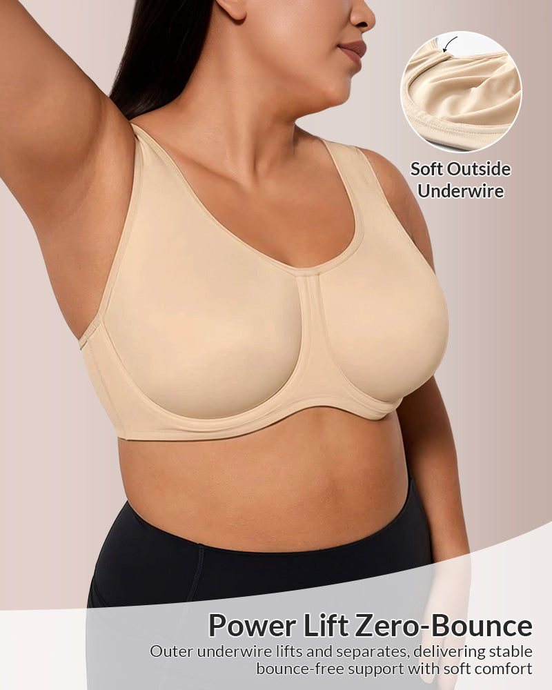 Curvvvy® The Empower High-Intensity Underwire Sports Bra