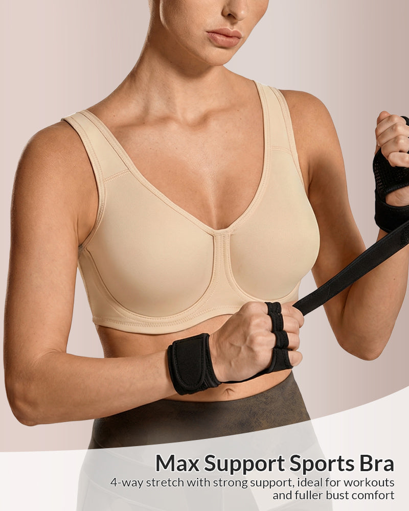 Curvvvy® The Empower High-Intensity Underwire Sports Bra