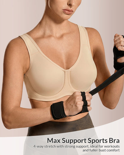 Curvvvy® The Empower High-Intensity Underwire Sports Bra
