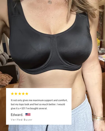 Curvvvy® The Empower High-Intensity Underwire Sports Bra