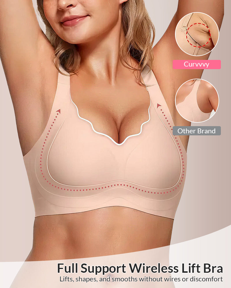 Curvvvy® Seamless Wire-Free Anti-Sagging Lifting Bra