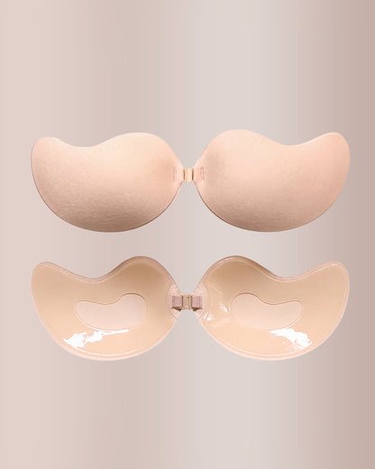 Curvvvy® Breathable Push-Up Invisible Mango Sticky Bra