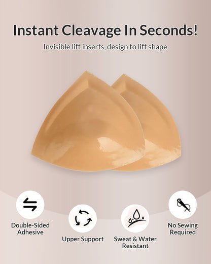 Curvvvy® The Ultimate Invisible Push-Up Inserts
