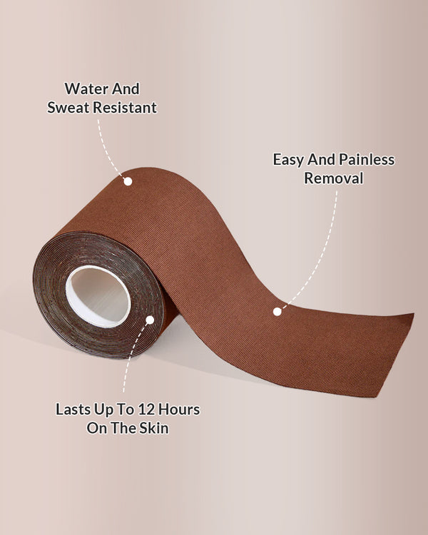 Curvvvy® Multi-Width Breast Lift Invisible Body Boob Tape
