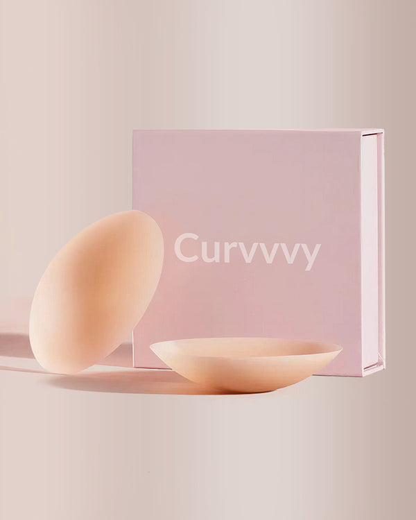 Curvvvy® Invisible Glueless Silicone Nipple Covers