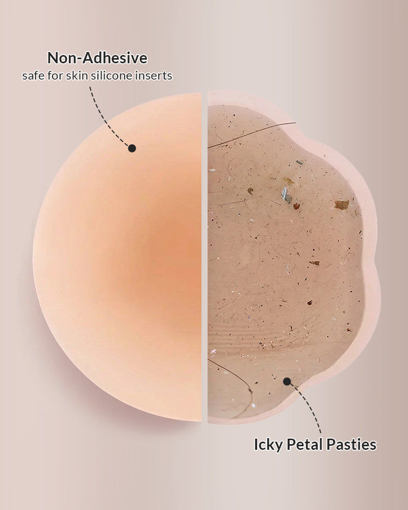 Curvvvy® Invisible Glueless Silicone Nipple Covers