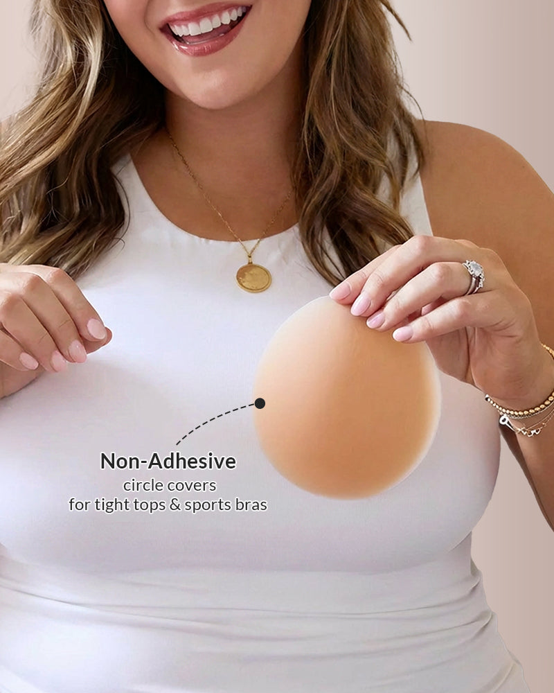 Curvvvy® Invisible Glueless Silicone Nipple Covers