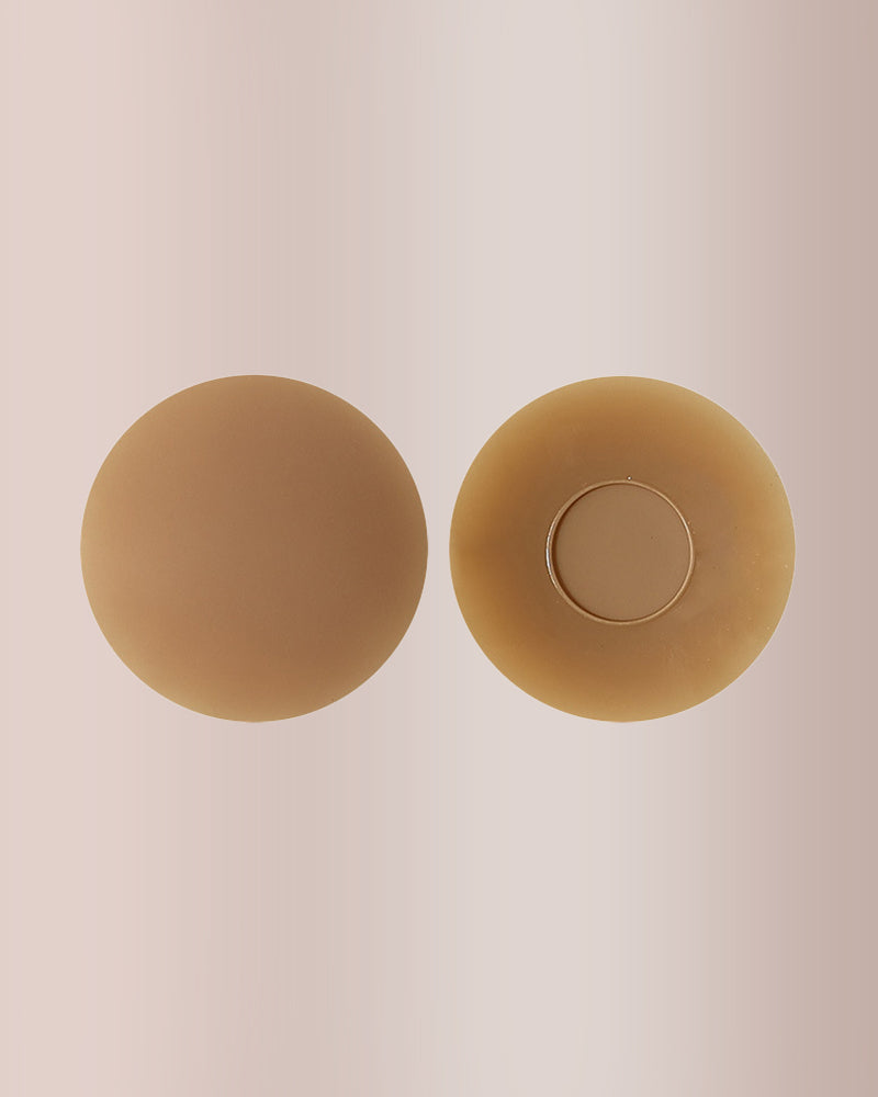 Curvvvy® Seamless Silicone Nipple Covers with Non-Adhesive Center