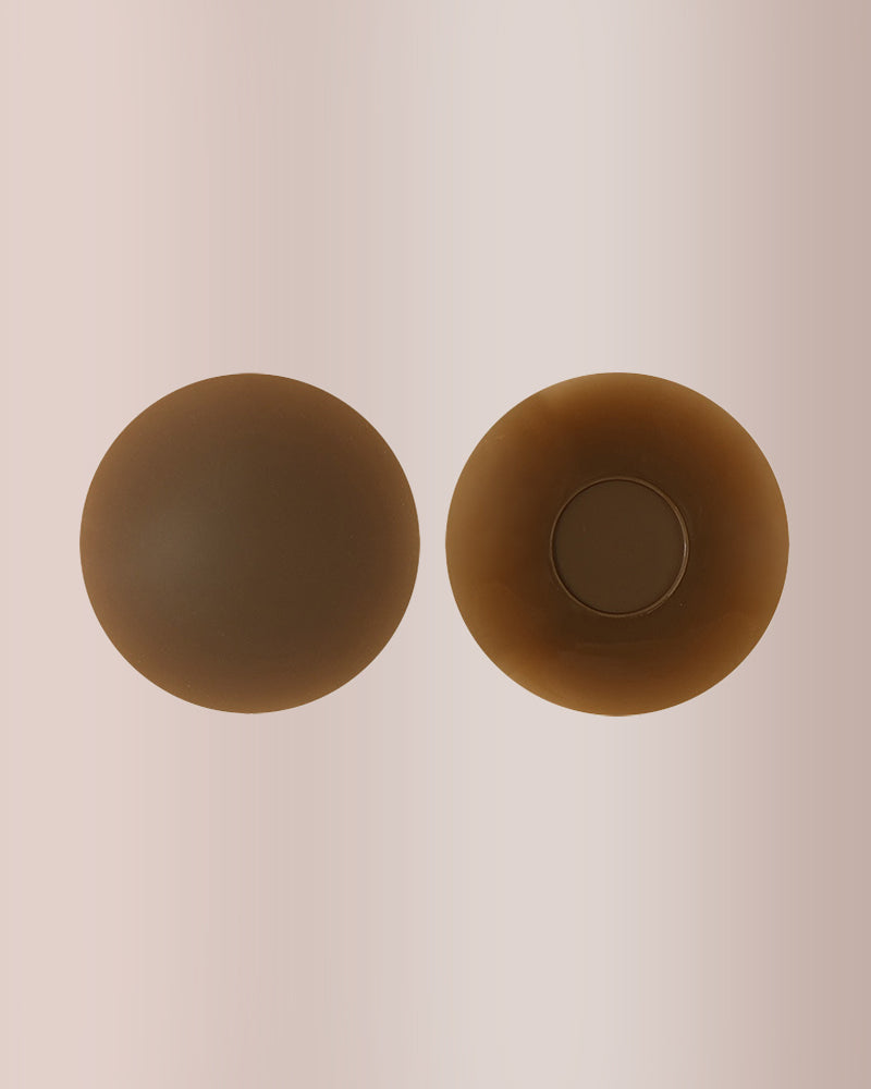 Curvvvy® Seamless Silicone Nipple Covers with Non-Adhesive Center