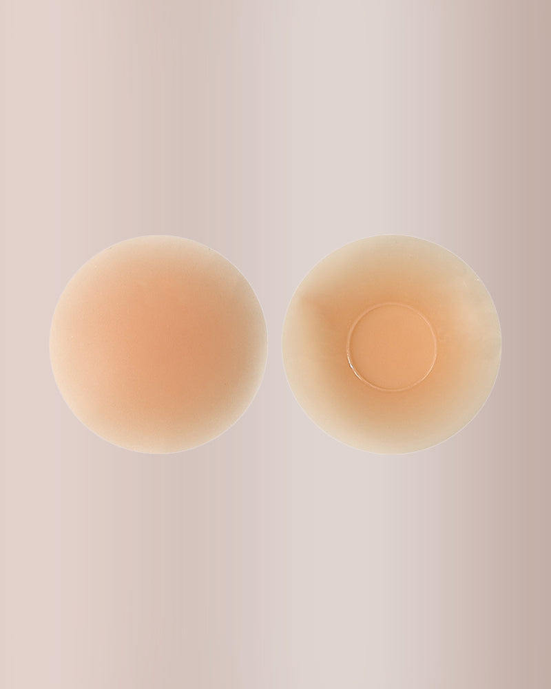 Curvvvy® Seamless Silicone Nipple Covers with Non-Adhesive Center